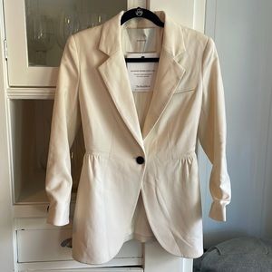 Adam Lippes cream blazer
